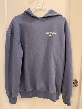 White Fox Boutique Sweater - Dusty Blue size XS/S